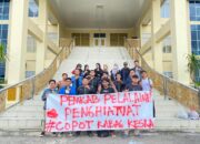 Tuntut Transparansi Anggaran Beasiswa dari Kesra, Mahasiswa Pelalawan Gelar Aksi Damai