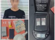 Gerebek Rumah Penyalahguna Sabu,Satres Narkoba Polres Lampura Ringkus Seorang Pria dan 0,87 Gram BB
