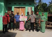 Dandim 0412/LU Letkol Inf Andi Sultan,  Serahkan Kunci Rumah Program RTLH Secara Simbolis