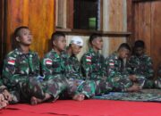 Doa Bersama dan Ikrar Kesetiaan Warnai HUT Ke 70 Yonif Raider 142/KJ Di Penugasan Papua
