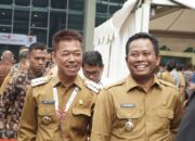 Bupati Bersama Wabup Rohil Hadiri Rakornas Kepala Daerah dan Forkopimda Yang Dibuka Presiden Jokowi 