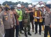 Pangdam I/BB Bersama Kapoldasu Cek Pembangunan Venue F1H20 Danau Toba