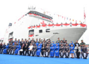 Gubernur AAL Hadiri Peresmian KRI dr. RJW-992