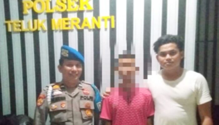 Polsek Teluk Meranti Amankan Seorang Pemuda Pulau Muda yang Menghamili Anak Dibawah Umur.