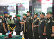Pangdam I/BB Pimpin Sertijab Kapoksahli, Danrem 032/Wbr serta Penyerahan Jabatan Kapuskodalopsdam I/BB