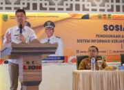 Dihadiri Ratusan Wartawan, Bupati Rohil Buka Sosialisasi Penggunaan Aplikasi Simatrik