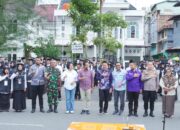 Bupati Rohil Hadiri Pelantikan dan Apel kesiapan Pantarlih Pemilu 2024
