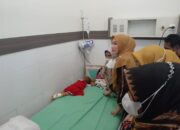 Wakil Ketua PKK Lampung Utara, Devriyana Marda Ardian Kunjungi Balita Derita Penyakit Leukimia