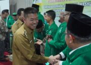 Bupati Rohil Hadiri Pelantikan Pengurus Al Washliyah 