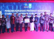 Dapat Nilai 84 dengan Zona Hijau, Pemkab Rohil Raih Penghargaan dari Ombudsman 