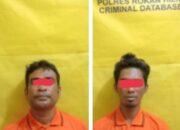 Main Keroyok di Warung Tuak, 2 Pria Ini Diciduk Polsek Panipahan