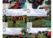Asah Kemampuan Tim Damkar, PT SPA Distrik Simpang Kanan Gelar Training Fire Drill