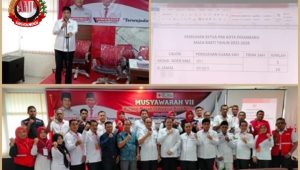 PMI Kota Pekanbaru Gelar Musyawarah VII, Abdul Jamal Peroleh Suara Terbanyak