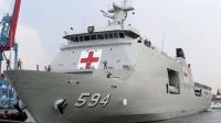 Tanggap Bencana Serasan, TNI AL Siapkan 4 KRI