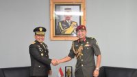Perkuat Kerja Sama Militer, Kasad Kunker ke Brunei