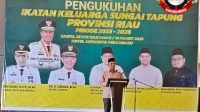 Hadiri Pengukuhan IKSTP, Pj Bupati Kampar : Diharapkan Dapat Menjadi Pelopor Pembangunan