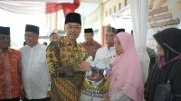 Afrizal Sintong Hadiri Peringatan Isra Miraj IKM Rohil Pekanbaru Sekaligus Berikan Santunan