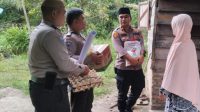 Polsek TPTM Serahkan Bantuan Kemanusiaan Untuk Negeri di Kepenghuluan Melayu Besar