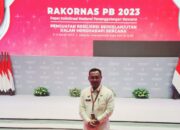 Sekda Rohil Hadiri Rakornas Penanggulangan Bencana Tahun 2023 di Jakarta