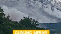 Gunung Merapi Kembali Muntahkan Awan Panas Guguran, Potensi Bahaya 7 Kilometer