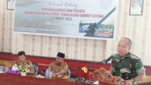 Hadirkan Tim Ahli, foMPGPR Bersama KNPI Rupat Adakan Pelatihan Pengelolaan Gambut Lestari.