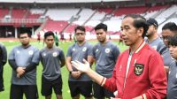 Presiden Jokowi Temui Pemain Timnas U-20 di Stadion Utama GBK