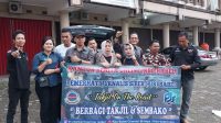 Ditemani Tokoh Perempuan Pangkalpinang “Emak Kite”, KBO dan PJS Babel Bagi Takjil