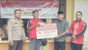 Di Bulan Suci Ramadhan Pemdes Angkasa Salurkan BLT DD Tahun 2023