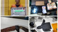 Gerak Cepat Satreskrim Polres Kuansing Berhasil, Pelaku Begal di Kelurahan Simpang Tiga Dibekuk