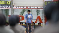 Pimpin Upacara Harkitnas, Bupati Rohil Sampaikan Amanat Menteri Kominfo