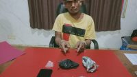 Lagi- Lagi Polres Kuansing Ringkus Pengedar Sabu, Seorang Warga Desa Lubuk Kebun Kali Ini Diciduk