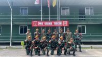 Kunjungan di Pos Gamba Tebedu, Dansatgas Pamtas RI-Mly Yonarmed 16/TK Terima Sambutan Hangat dari TDM