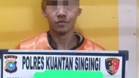 Buron Setengah Tahun, Pelaku Begal di Inuman Dicokok Polres Kuansing