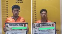 Tim Mata Elang Polres Kuansing Ringkus 2 Diduga Pengedar Sabu di Kecamatan Benai