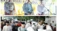 Didampingi Forkopimda, Bupati Rohil Lepas 51 Peserta Pawai Takbir Idul Adha 1444 Hijriyah
