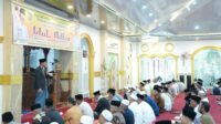 Bupati Rohil Laksanakan Sholat Idul Adha di Masjid Agung Al Ikhlas Bagansiapiapi dan Gelar Open House