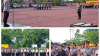 Sejumlah Perwira di Polres Rokan Hilir Serah Terima Jabatan