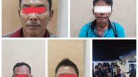 Bawa 15 Orang TKI dan Kayu Bakau Ilegal ke Malaysia, 4 Pelaku TPPO di Tangkap Polres Rohil