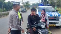 Hari Ketiga Ops Patuh LK 2023, Polres Kuansing Harap Masyarakat Berlalu Lintas Semakin Baik