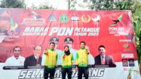 Bupati Afrizal Sintong Apresiasi Tiga Atlet Petanque Rohil Wakili Riau Berlaga di Pra-PON Bali
