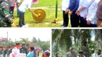Bupati Rohil Secara Resmi Buka Program TMMD ke-117 Kodim 0321 Rohil