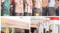 Pimpin Peringatan Hari Pramuka ke-62, Bupati Rohil Sampaikan Sambutan Ketua Kwartir Nasional