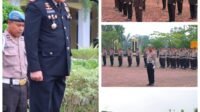 Wakapolres Kompol Ricky Michael Mandey, Bertindak Selaku Irup Peringatan HUT ke 78 RI di Polres Rohil