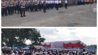 Dipimpin Bupati, Apel Pasukan Pengamanan Event Pacu Jalur Nasional Digelar, Inilah Pesan Kapolres Kuansing…!