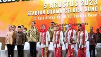Presiden Jokowi Saksikan Pemecahan Rekor Pergelaran Angklung Terbesar di Dunia