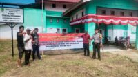 Sampaikan Himbauan Kamtibmas dan Wawasan Kebangsaan, Polsek Bangko Jumpai Warga