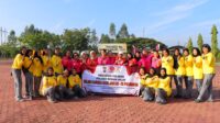 Sambut Hari Jadi Polwan ke- 75 dan HKGB ke -71, Polres Rohil Olahraga Bersama