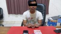 Tim Mata Elang Polres Kuansing Cokok Pria Perantara Jual Beli Sabu di Halaman Masjid