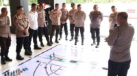 Polres Kuansing Gelar Uji Rencana Operasi  Pengamanan Event Nasional Pacu Jalur 2023, Terjunkan 426 Personel