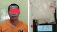 Jualan Sabu di Rumah, Seorang Warga Kota Parit di Ringkus Polsek Simpang Kanan
